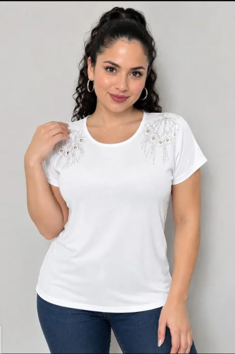 Remera Basica Brillo