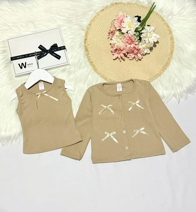 Saquito + Musculosa de Beba