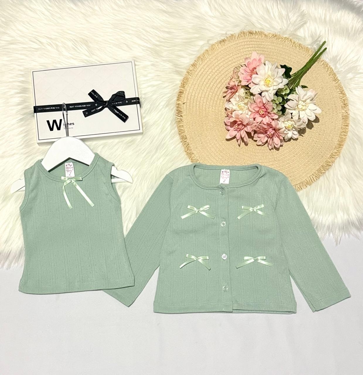 Saquito + Musculosa de Beba - Imagen 2