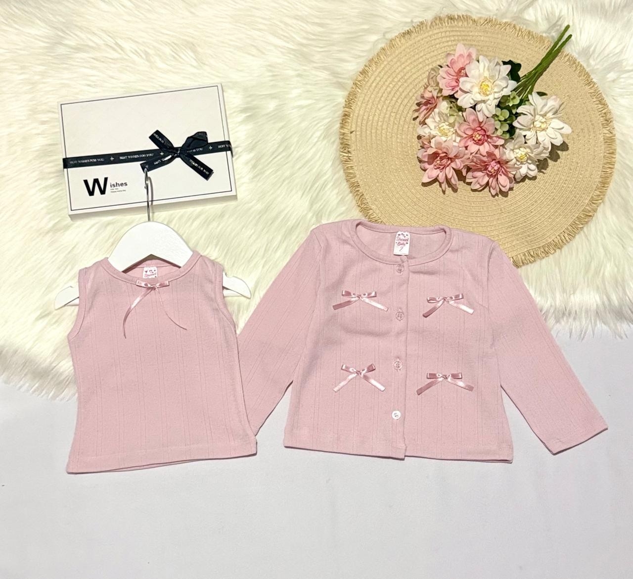 Saquito + Musculosa de Beba - Imagen 3