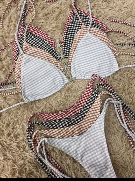 Bikini Texturada Cuadrille