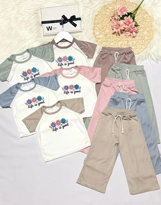 Conjunto de Beba Margaritas