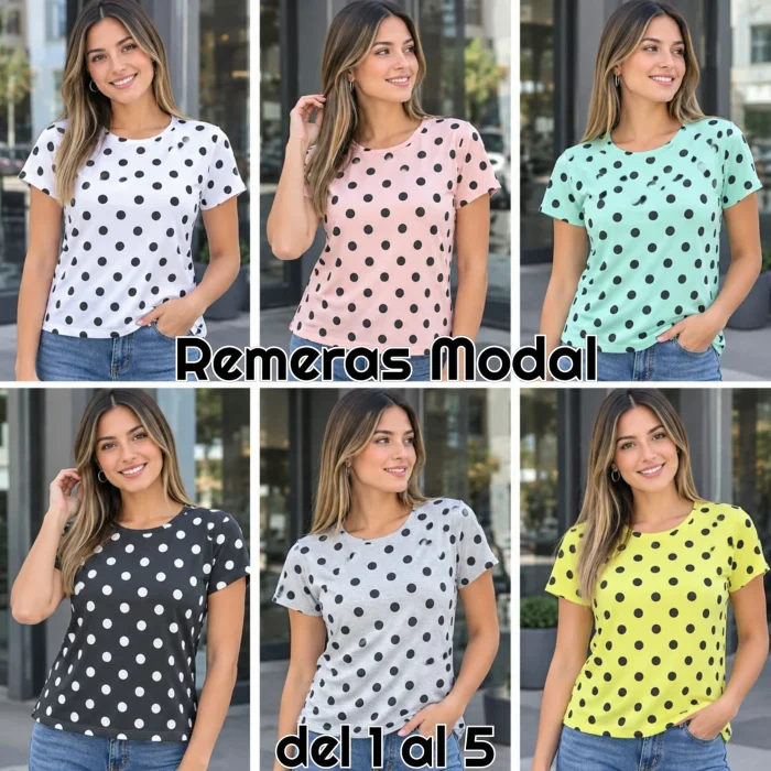 Remeras Modal