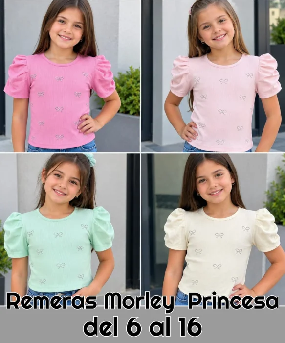 Remeras Morley Princesa