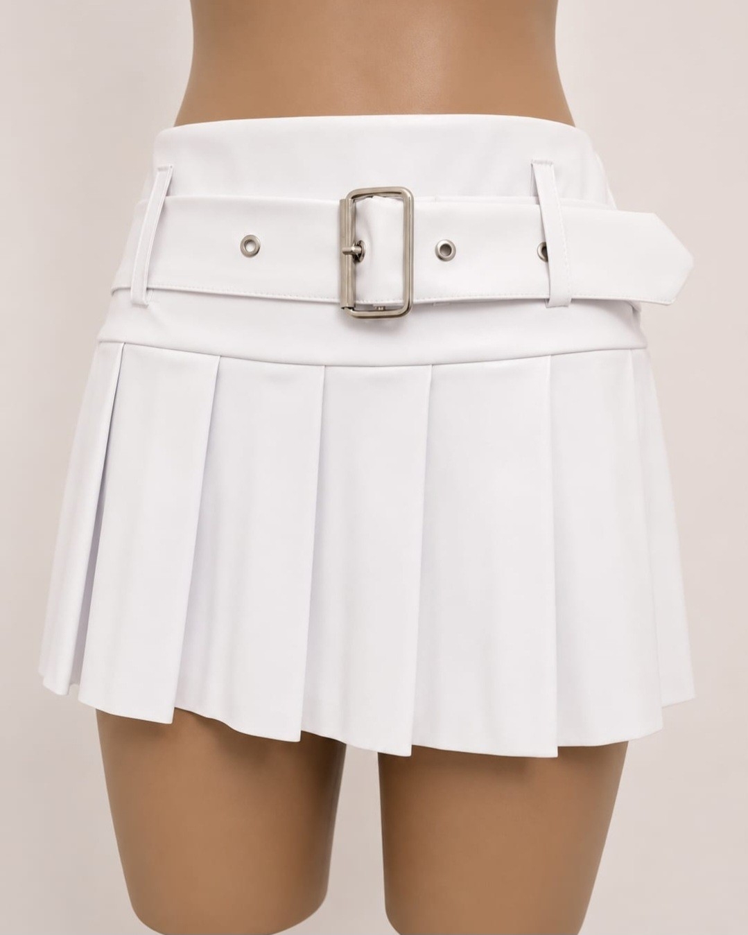 Pollera Tableada de Cuerina - Imagen 2