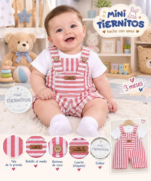 Jardinero Caminito de Amor Poplin