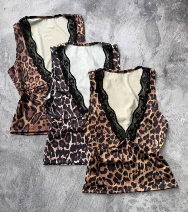 Top Prins con Encaje