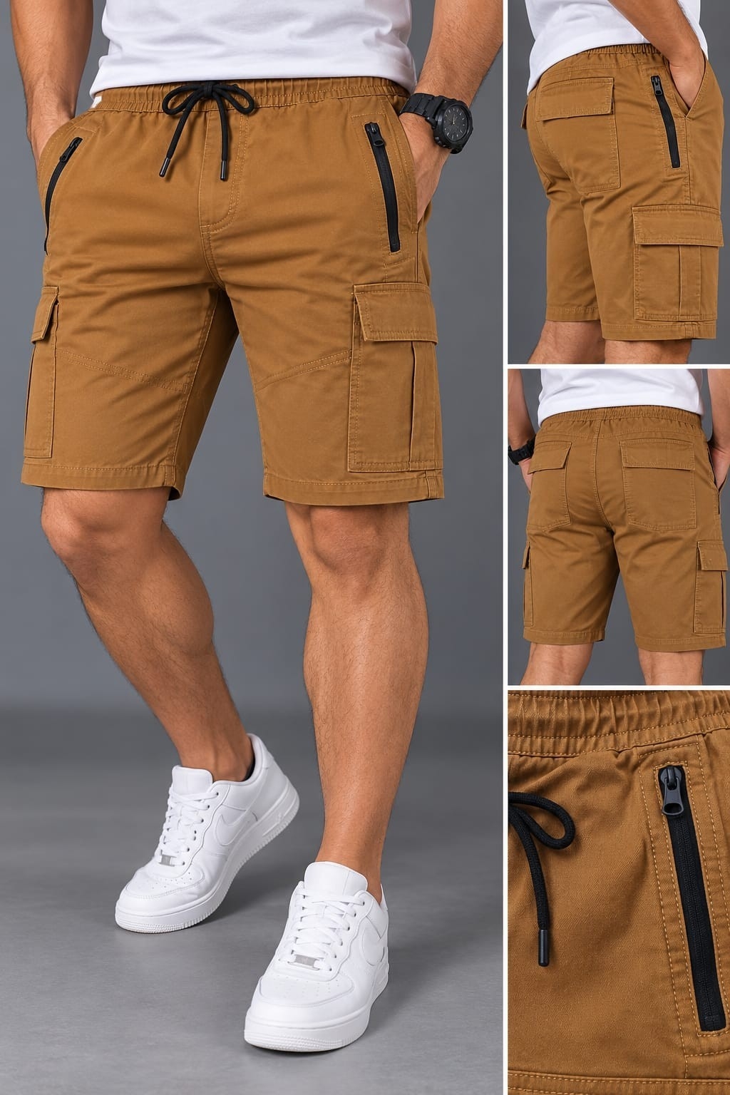 Bermudas Gabardina Importado - Imagen 2