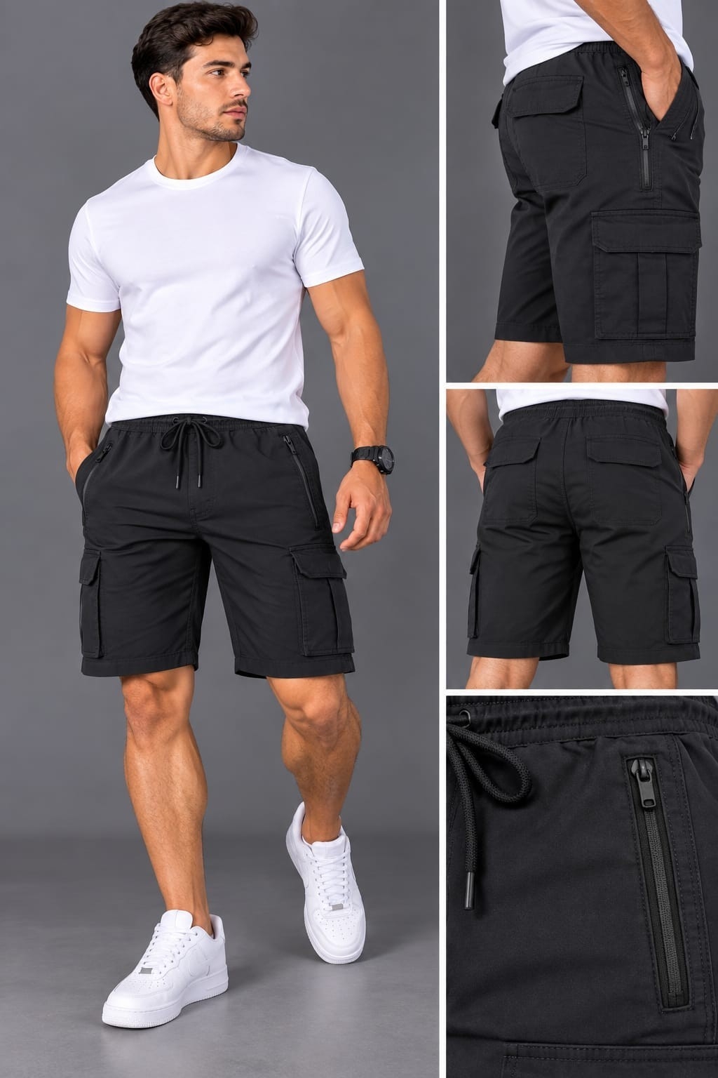 Bermudas Gabardina Importado - Imagen 3