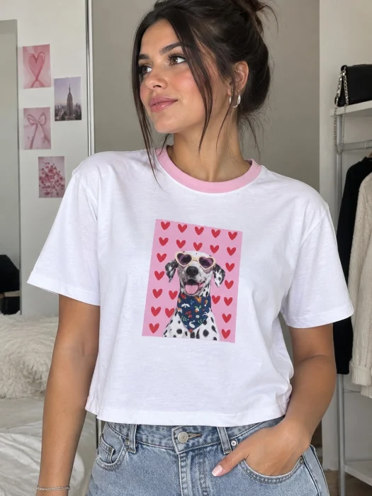 Remera Combianda Algodon