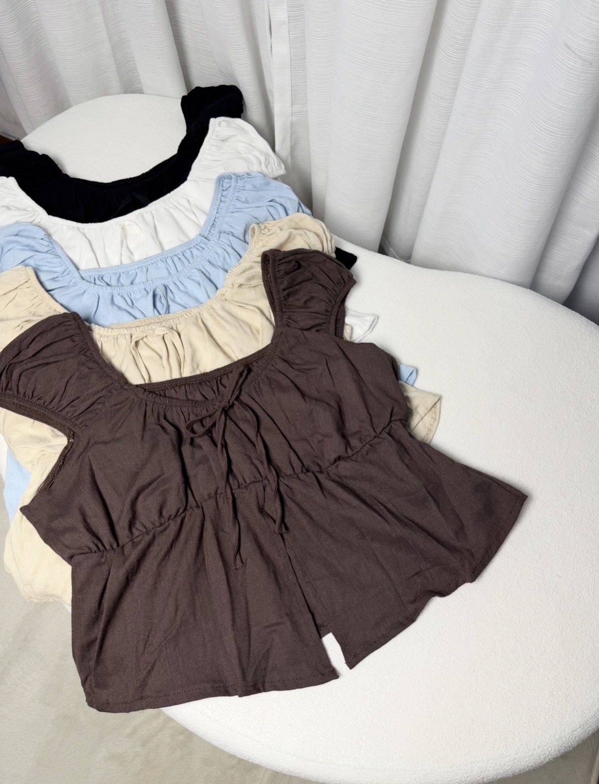 Blusa Frunce Lino - IMG_8001.jpeg