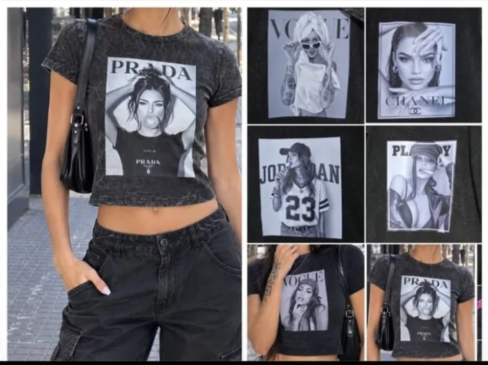 Remeras Cortas
