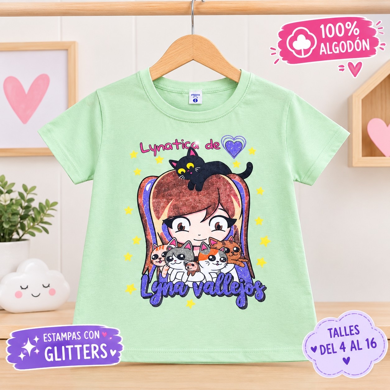 Lyna Remeras de Algodón - Imagen 3