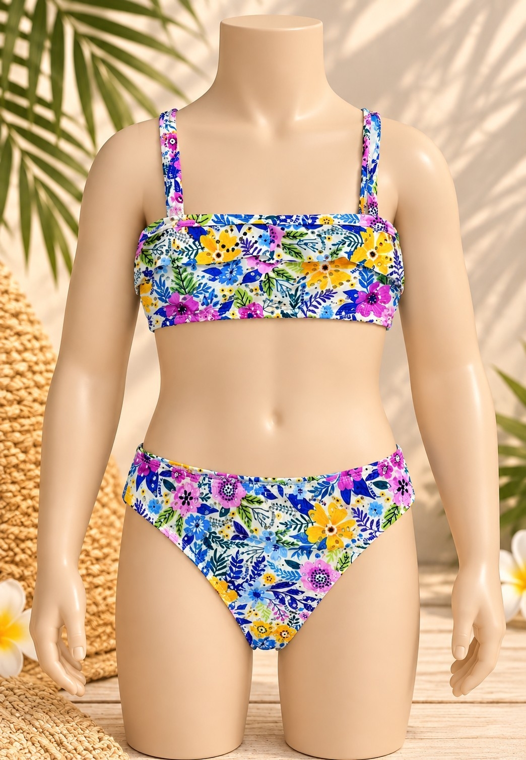 (art:500n/j) Bikini Niña/juvenil C/volados Darwin,intimate - Imagen 5