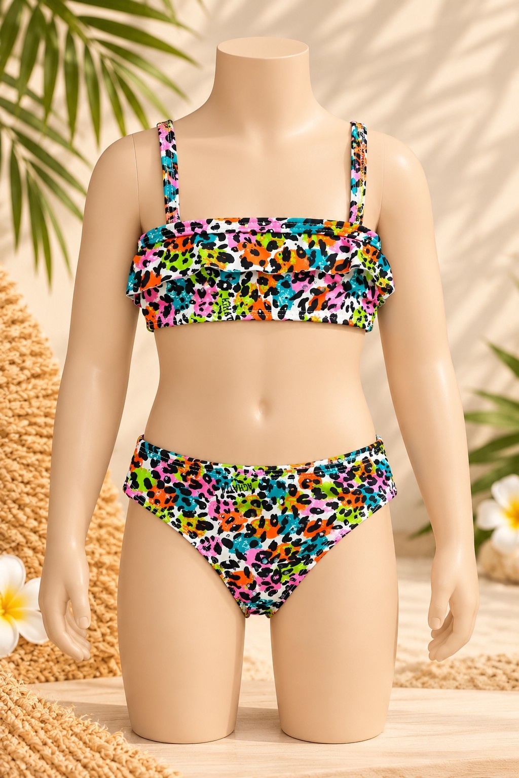 (art:500n/j) Bikini Niña/juvenil C/volados Darwin,intimate - Imagen 9