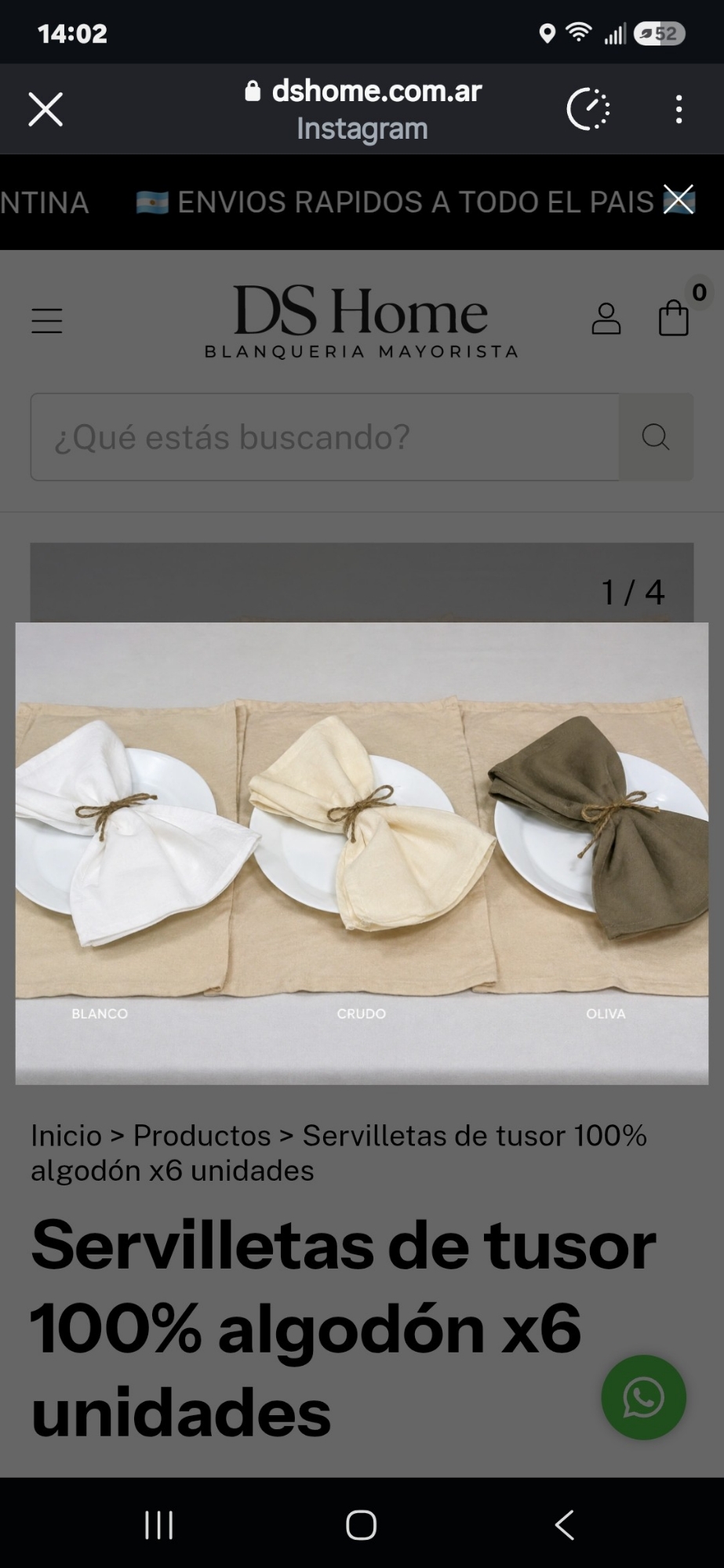 Mantel de Tousor Liso de 1.45 X 2 - Imagen 9