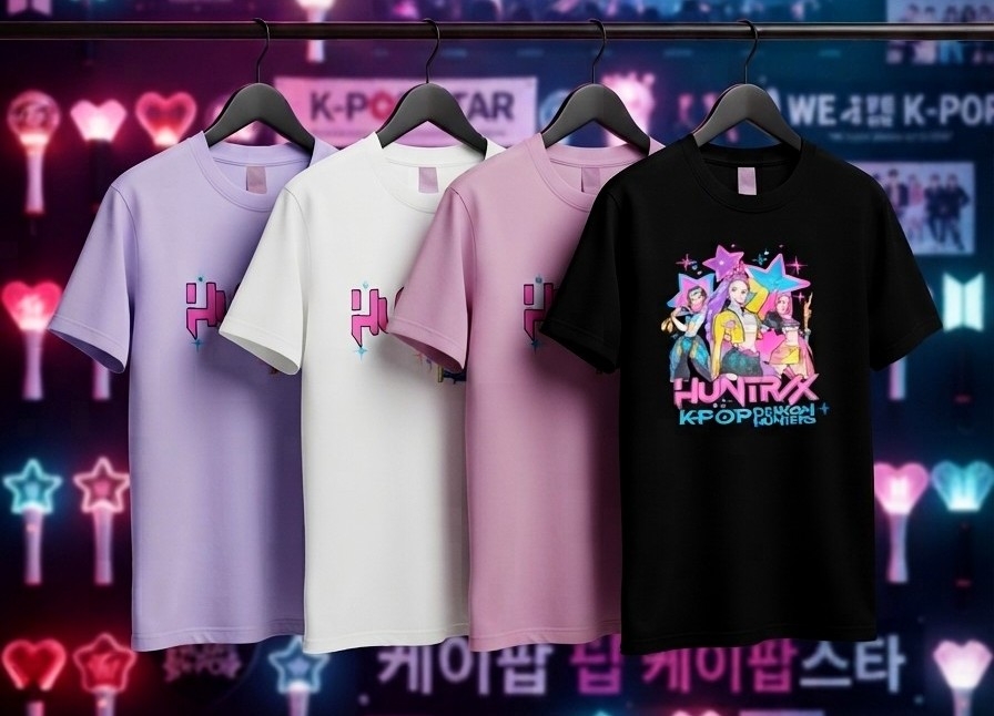 Huntrix Remeras Oversize Doble Estampa - Imagen 3