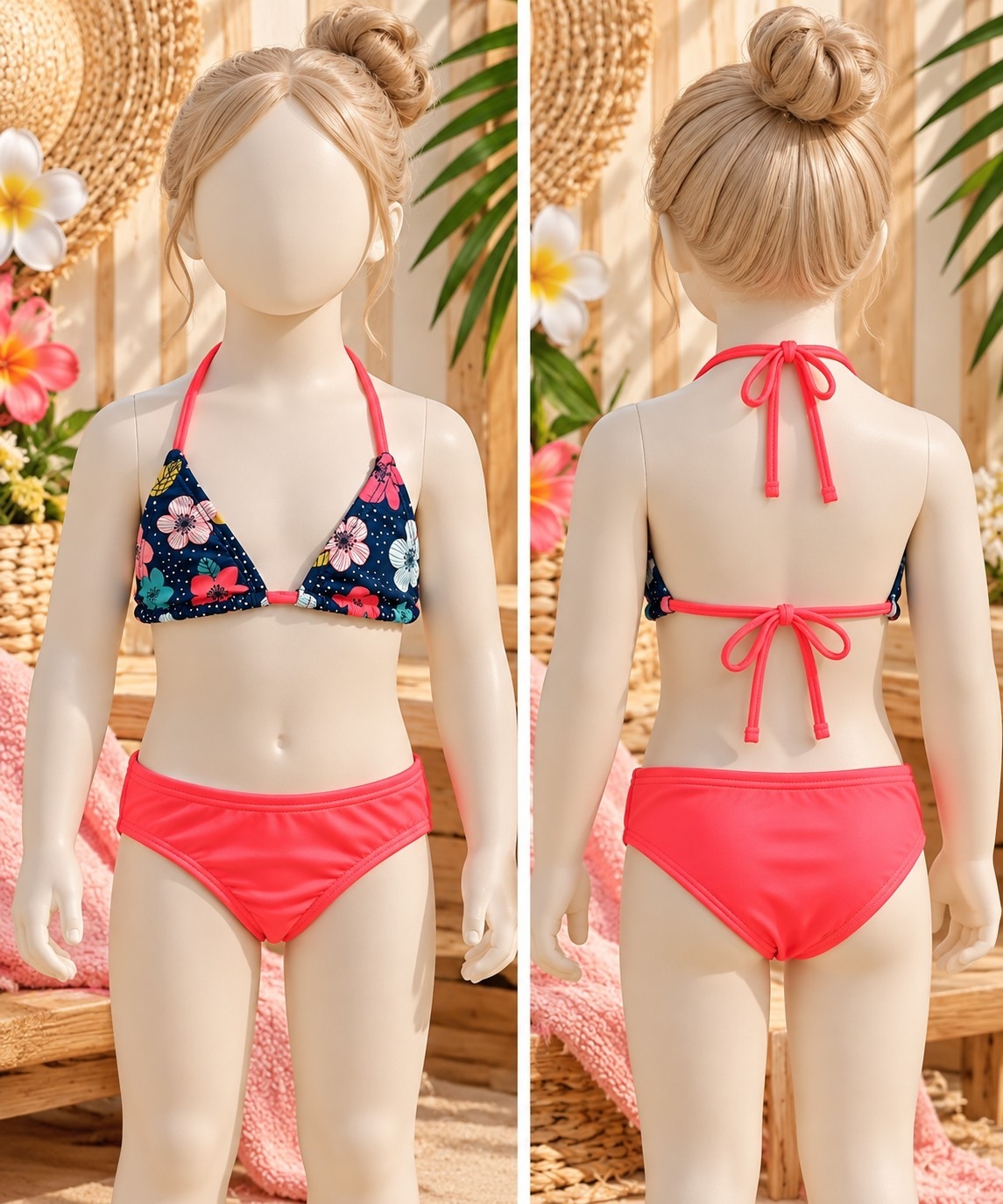 (art:bkn01) Bikini Niña 2 Piezas - Imagen 3