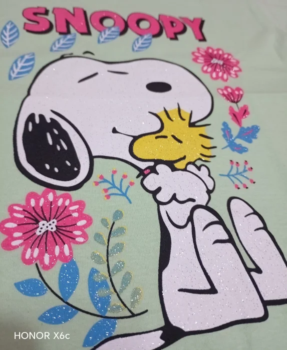 Snoopy Remeras de Algodón