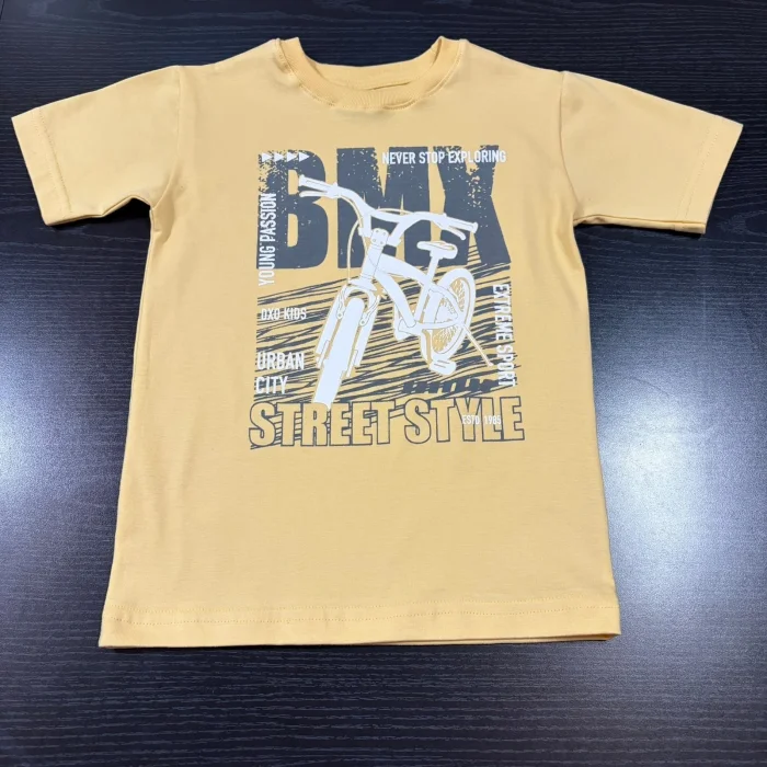Remera Manga Corta de Nenes, Talles del 4 al 16