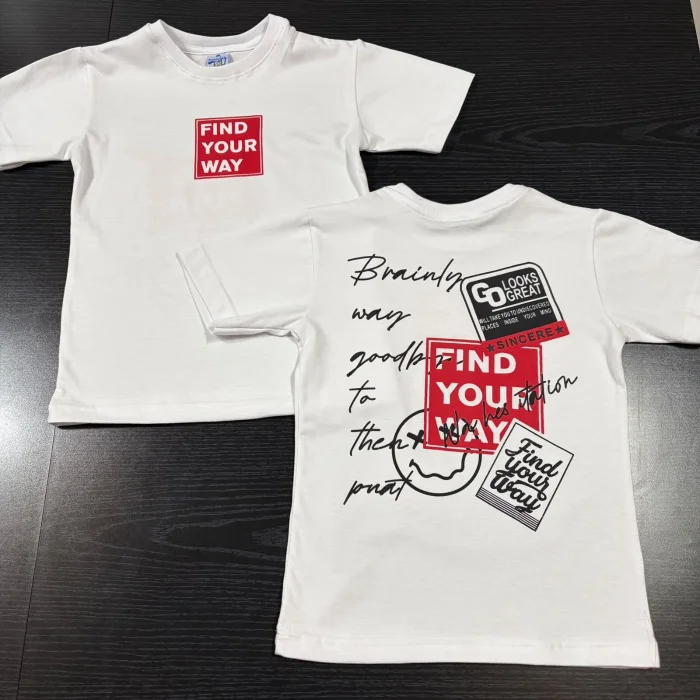 Remera Doble Estampa Talles del 4 al 16