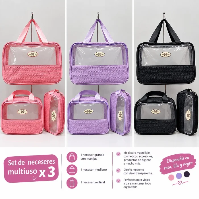 Set de Neceseres X 3