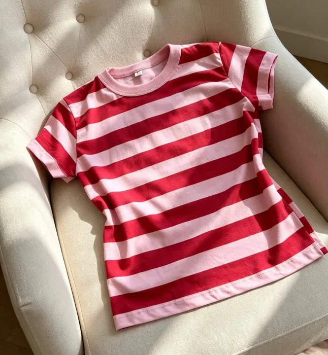 Remera Rayada Premium