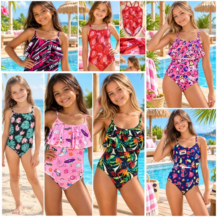 (art:men/j2)m, Enteriza Niña/juvenil Estampada