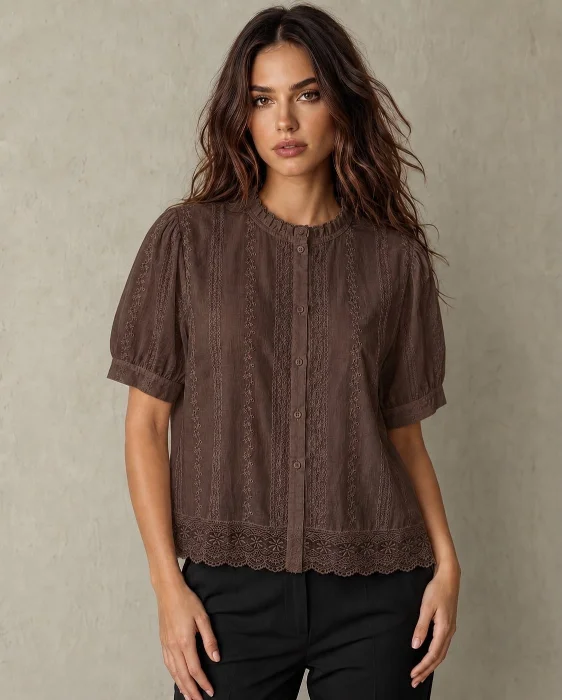 Camisa Broderi
