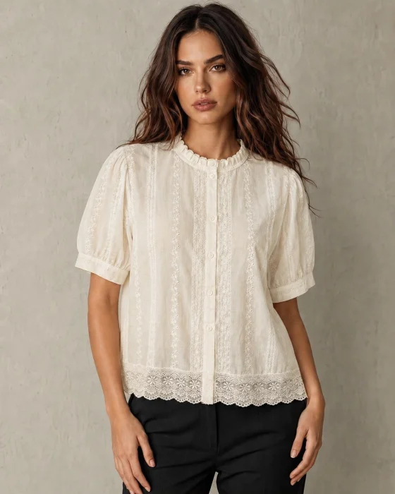Camisa Broderi