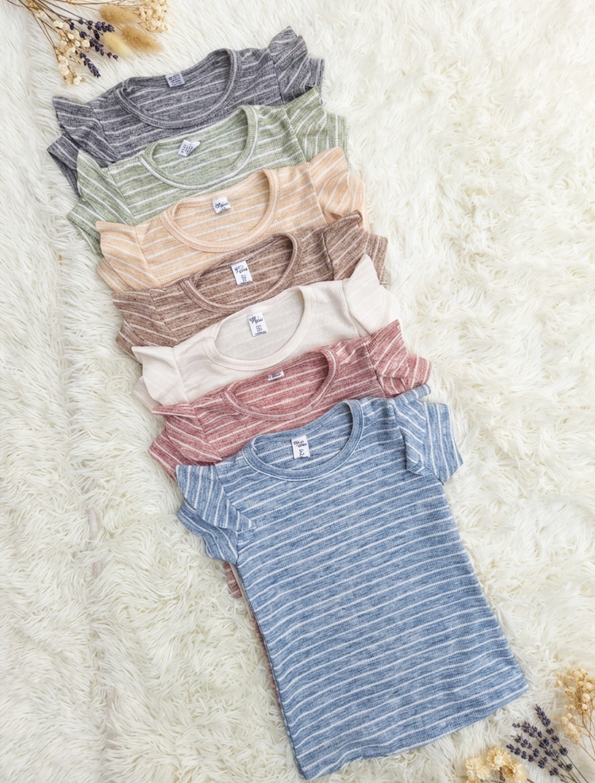 Remera Rayada con Volado - Imagen 2