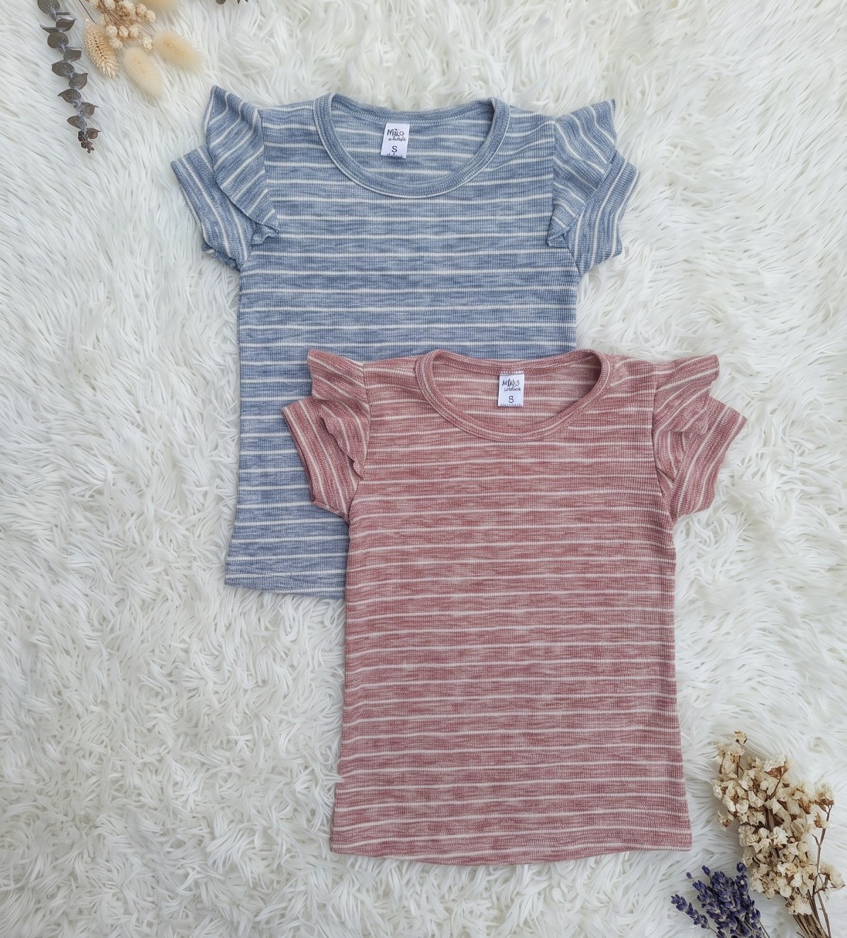 Remera Rayada con Volado - Imagen 3