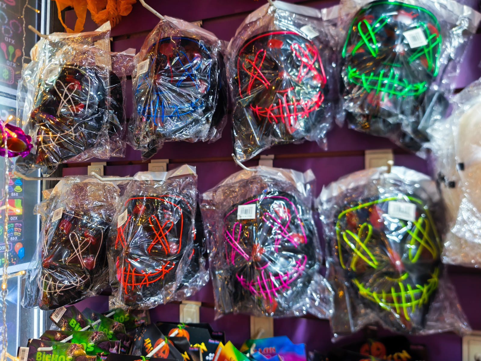 Mascaras Luminosas Halloween - Imagen 2