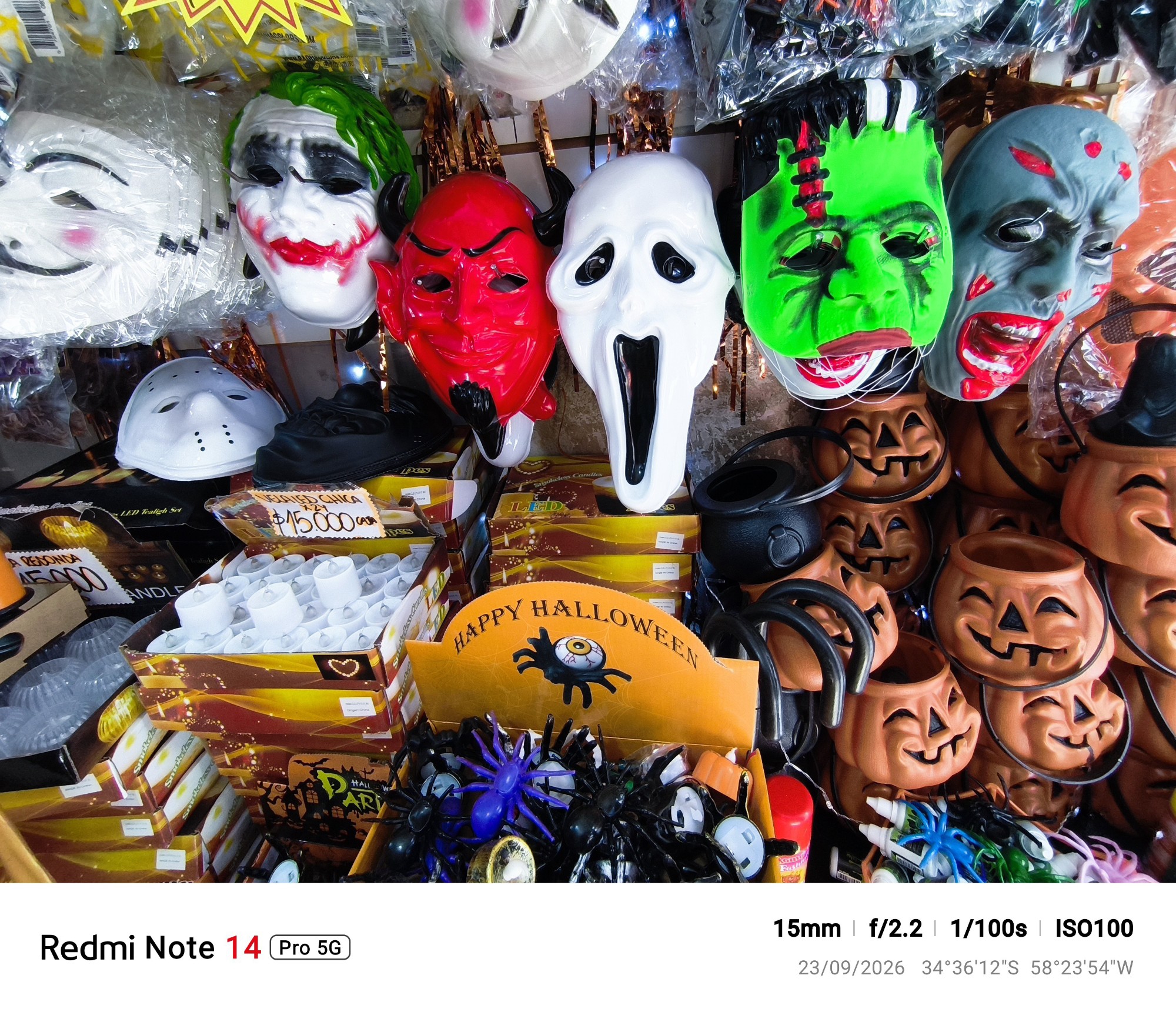 Máscaras Plastico Halloween - Imagen 2