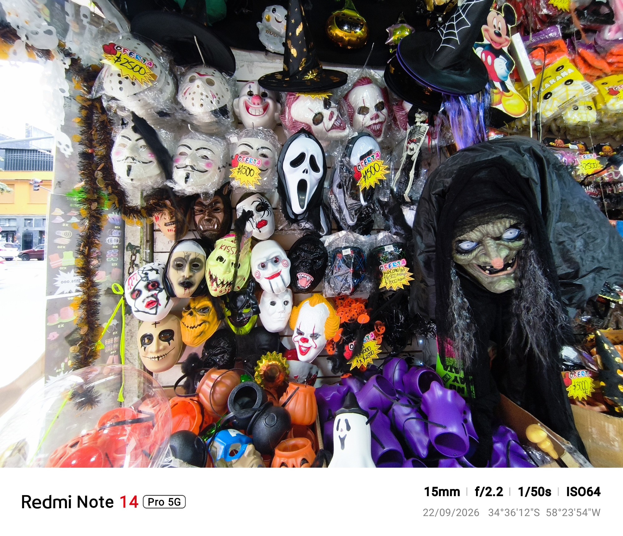 Máscaras Plastico Halloween - Imagen 3