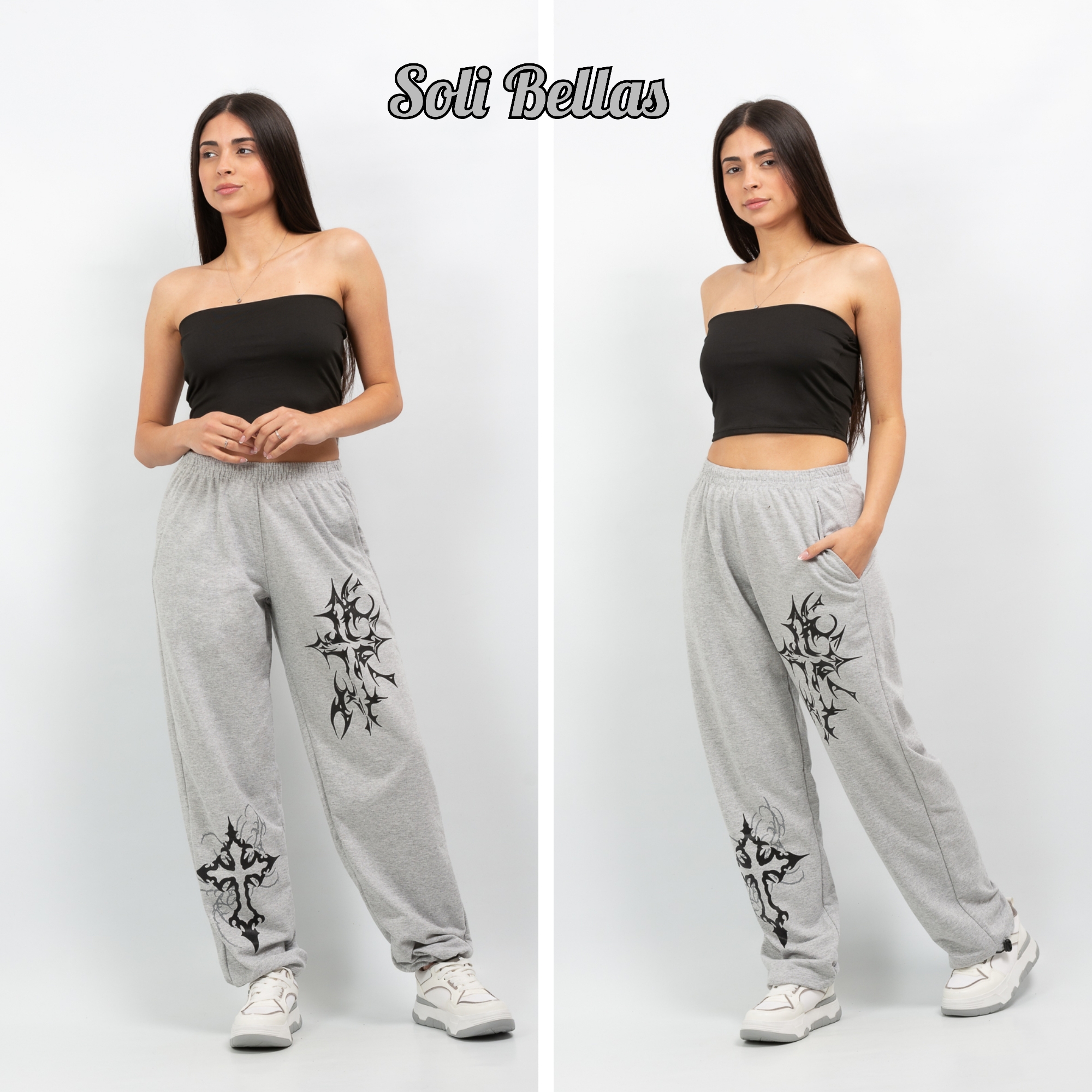 Baggy Estampado + - Imagen 2