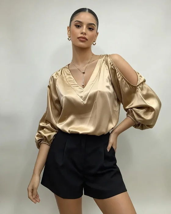 Blusa Hombro Descubierto