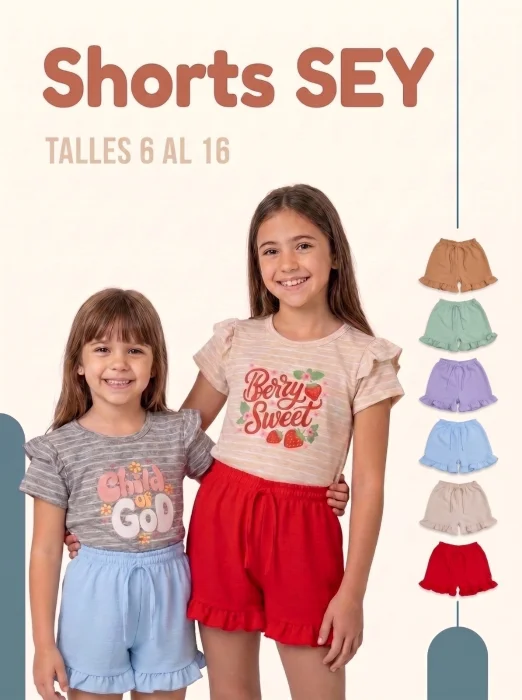 Short Liso Nena