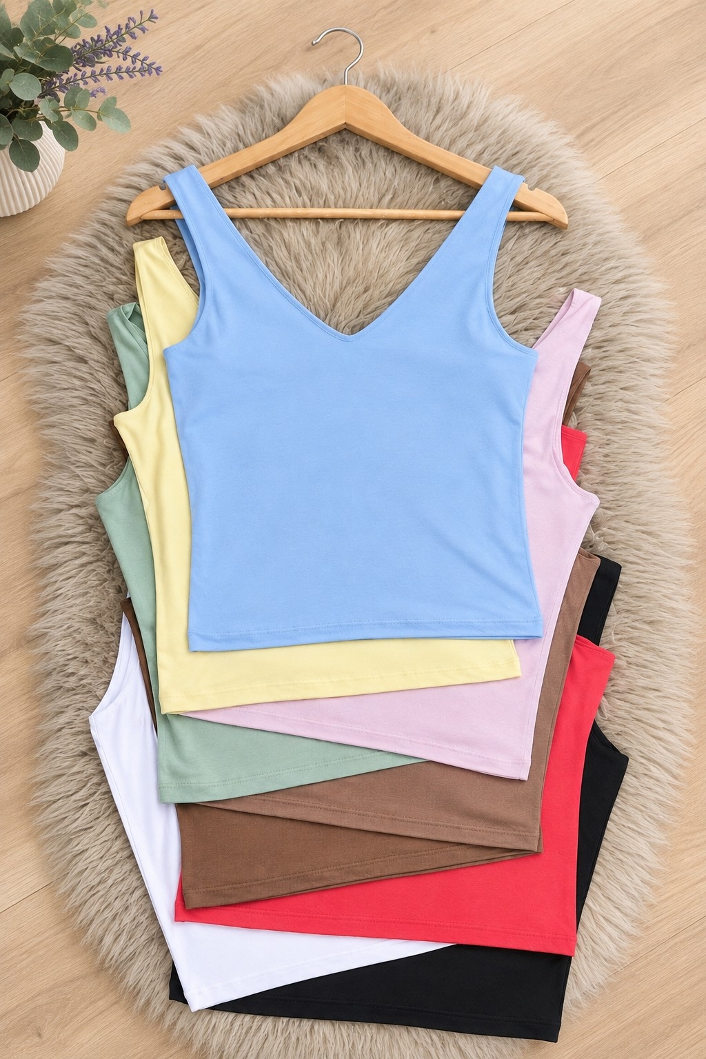 Musculosa Lycra Escote V - Imagen 2