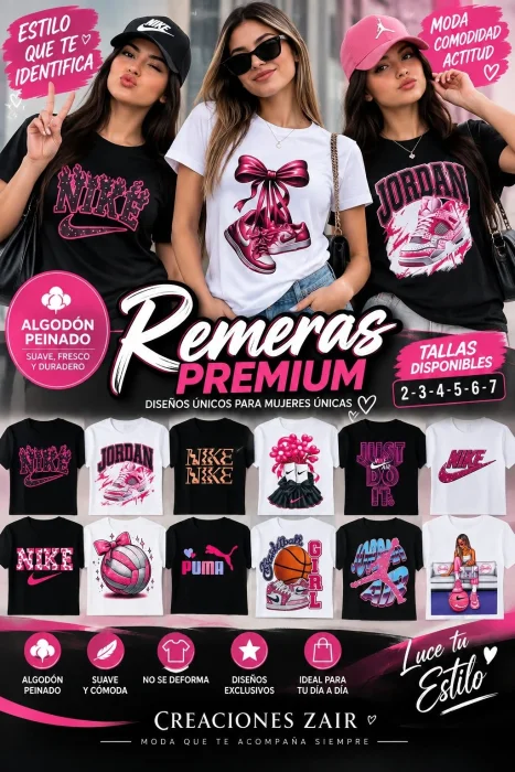 Remera 2 al 7 Algodon Peinado