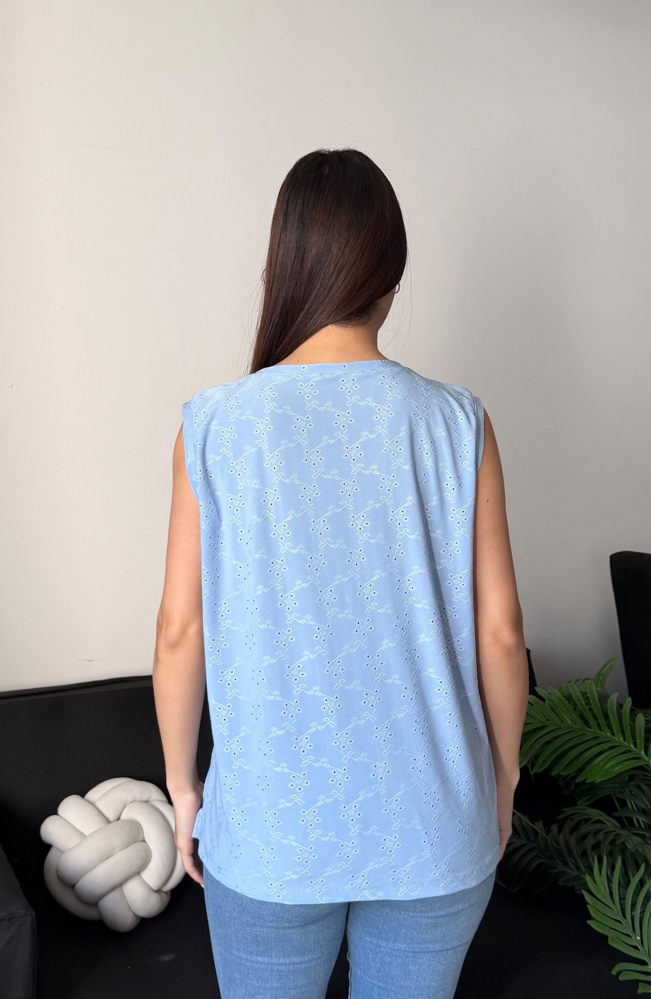 Remeron Musculosa Broderie - Tiana - Imagen 5