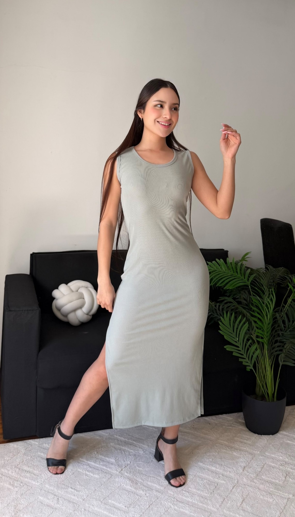 Vestido Largo Morley - Marina - Imagen 3