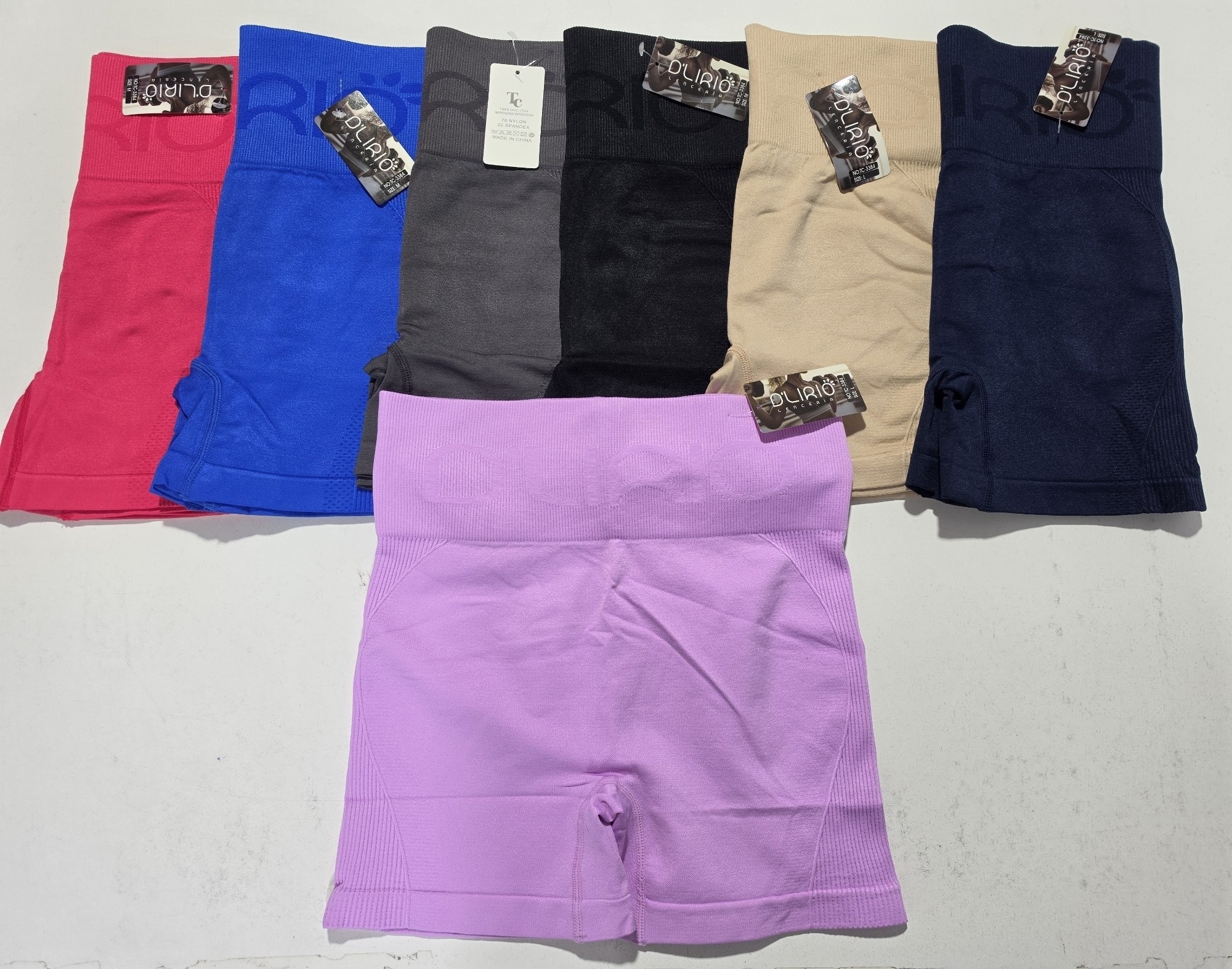 Short Colores Liso sin Frunce Marca Delirio - Imagen 2