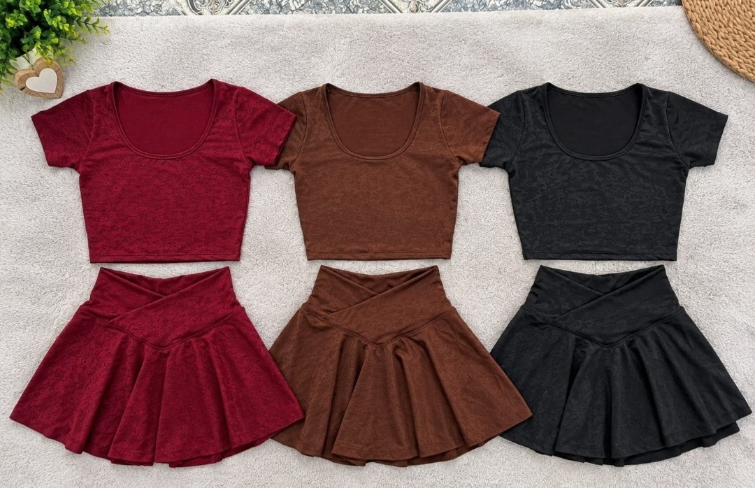 Conjuntos Deportivos Remera- Shorts Pollera - Imagen 2