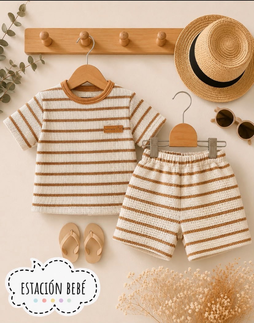 Conjuntos Bebe Crochet - Imagen 3