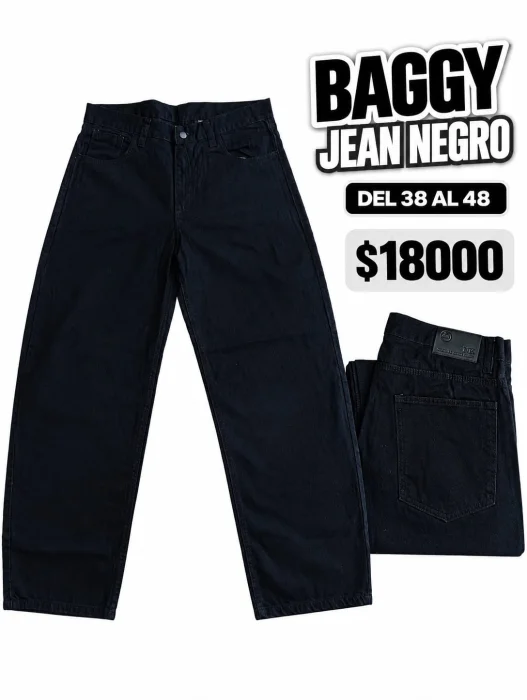 Baggy Negro 36 al 48