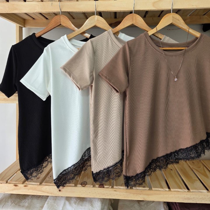Remera Morley  Rib Puntilla - Imagen 4