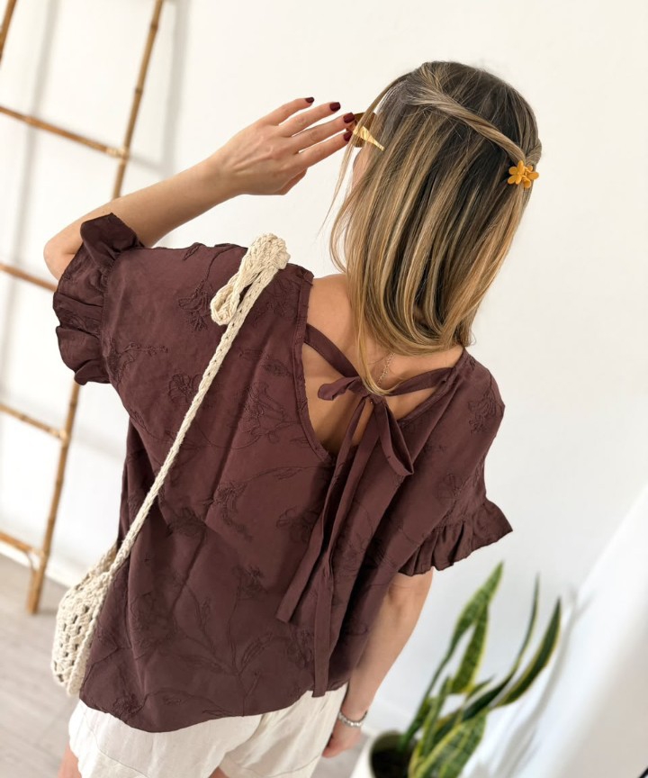 Blusa Jazmin Bordado - Imagen 2