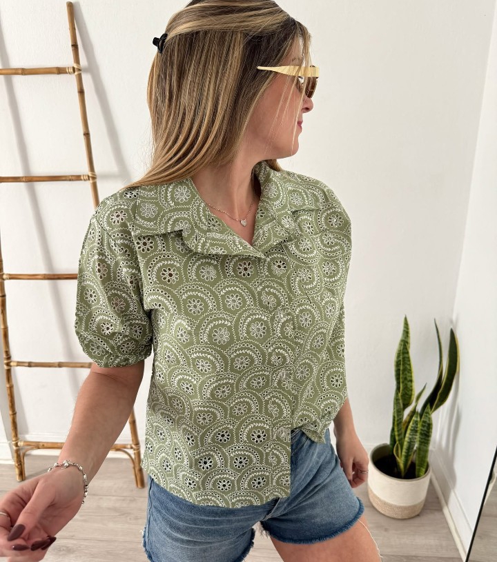 Camisa Flor - Imagen 2