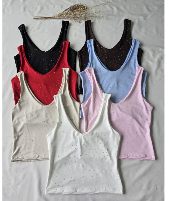 Musculosa con Strass